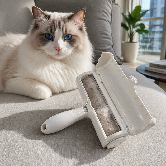 SofaLuxe™ Pro Fur Roller – Reusable Pet Hair Remover for Sofas & Beds